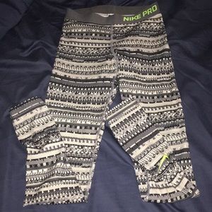 Nike pro workout pants